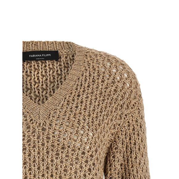 Fabiana Filippi Women's Mouliné Yarn Sweater - Picture 3 of 4